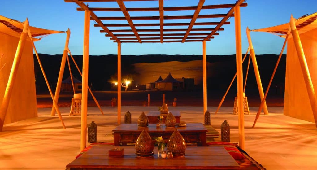 Rejse til Oman. Desert Night Camp Oman