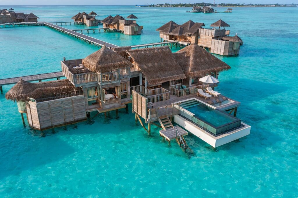 Villa Suite with Pool Aerial