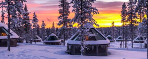Northern Lights village Finland