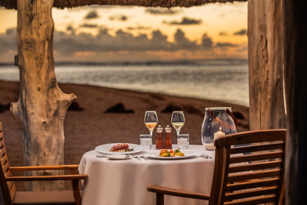 Paradis Beachcomber restaurant