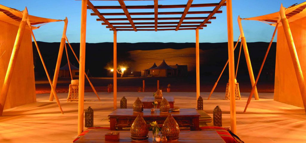 Rejse til Oman. Desert Night Camp Oman