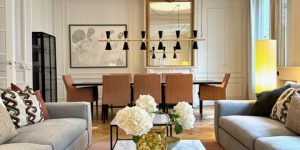 Living & dining room - Plaine Monceau Paris France