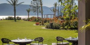 La Veranda Outdoor Breakfast table with view - One&Only Portonovi Montenegro