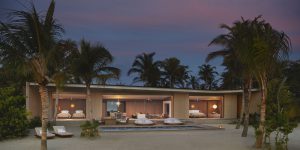 The Ritz-Carlton Maldives, Fari Islands - Two Bedroom Beach Villa - looking in